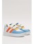 Çocuk Sneaker Spor Ayakkabı Mavi - Turuncu 3