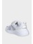 Çocuk Cırtlı Akıllı Bağcık Spor Ayakkabı Beyaz 3