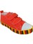 Çocuk Keten Kısa Convers Modeli Cırtlı Sneaker Spor Ayakkabı Pudra (26-30) 2