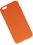 Apple iPhone 6 Plus Kılıf Nano Içi Kadife Silikon - Turuncu Ferrg 3