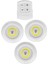 3'lü LED Lamba Set Uzaktan Kumandalı LED Lamba 2