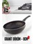 Granit Döküm 8 cm Derin Wok Tava - Yapışmaz Wok Tava - 24 cm 1