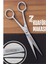 Tempered 702 Berber Kuaför Makası Saç Kesim Makası Bıyık Sakal Makası Kuaför Ekipmanları 17 cm 1