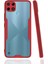 Realme C25Y Kılıf Platin Silikon - Kırmızı Ferrg 1