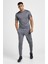 Academy Dri-Fit Erkek Gri Antrenman T-Shirt 3