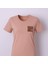 Etnik Desen Vizon Kadın T-Shirt 1