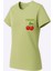 Kiraz Baskı Mint Yeşili Kadın T-Shirt Model 3 1