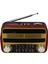 RT-310 Bluetoothlu Nostaljik Radyo USB Mp3 Player 1
