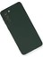Samsung Galaxy S21 Plus Kılıf Nano Içi Kadife Silikon - Koyu Yeşil Ferrg 3
