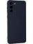 Samsung Galaxy S21 Plus Kılıf Nano Içi Kadife Silikon - Lacivert Ferrg 3