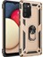 Samsung Galaxy A02S Kılıf Sofya Yüzüklü Silikon Kapak - Gold Ferrg 1