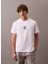 Beyaz Erkek T-Shirt LV04RB828GYAA Ss 20S Embrd Ck Shıel 2