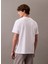 Beyaz Erkek T-Shirt LV04RB828GYAA Ss 20S Embrd Ck Shıel 5