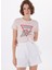 Pembe Kadın T-Shirt Ss Cn Trıangle Love - Mıd Organıc S 1