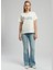 Yüksek Bel Ispanyol Paça Straight Kadın Denim Pantolon 252 Lcf 121011 Luna Selına Lıght 1