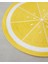 Summer Lemon Sarı 2'li PP Amerikan Servis Seti 38 cm Yuvarlak Şık Tasarım 2