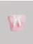 Y2K Coquette Pembe Lolita Straplez Bluz 1