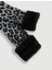 Y2K Grunge Patchwork Leopar Tüylü Gri Ceket 4