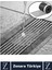 Suya Dayanıklı 0.55 mm Delikli Sineklik Tamir Kiti Gider Süzgeci Saç Kıl Ayırıcı 12 cm x 4 Metre 3