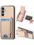 Samsung Galaxy A15 Kart Tutuculu Ayarlanabilir Kickstand Deri Kılıf (Yurt Dışından) 1
