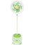 Şarjlı Mandallı Fan Mini Vantilatör Bebek Arabası Serinletici Mini Klima Led Işıklı 1