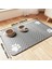 Pet Besleme Mat-Absorban Yiyecek ve Su Kasesi Için Pet Placemat, Su Geçirmez Kauçuk Desteği Ile, Köpek Kedi Rengi Için Hızlı Kuru Su Mat: 40X60CM Gri (Yurt Dışından) 1