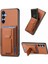Samsung Galaxy A15 5g Kart Tutucu Deri + Tpu Kickstand Telefon Kapağı (Yurt Dışından) 1