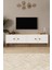 %100 Mdf Tv Ünitesi 180 cm Beyaz Aytaşı Tv Sehpası 1