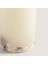 Sea Shell Dekorlu Mum 10X15 cm Cream 3