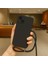 Apple iPhone 15 ile Uyumlu Ipli Boyun Askılı Silikon Kılıf Kadife Iç Yüzeyli Epiphany Kılıf Siyah 1