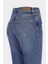 Sydney Yüksek Bel Orta Mavi Patı Fermuarlı Slim Fit Jean Pantolon C 4529-092 3