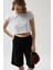 Taş Detay Crop T-Shirt 3