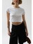 Taş Detay Crop T-Shirt 4