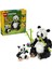 ® Creator 3’ü 1 Arada Vahşi Hayvanlar: Panda Ailesi 31165 - 8 Yaş & Üzeri Çocuklar için Oyuncak Yapım Seti (626 Parça) 1