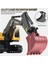 Yeni 4WD Profesyonel Uzaktan Kumanda Ekskavatör Alaşım Damperli Kamyon Buldozer Modeli Rc Araba Inşaat Araç Oyuncaklar Çocuk Hediyeler (Yurt Dışından) 3