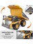 Yeni 4WD Profesyonel Uzaktan Kumanda Ekskavatör Alaşım Damperli Kamyon Buldozer Modeli Rc Araba Inşaat Araç Oyuncaklar Çocuk Hediyeler (Yurt Dışından) 4