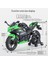 1:12 Kawasaki Motosiklet Döküm Modeli-Ses ve Işık Efektleri-Otantik Detaylar-Çocuklar ve Motosiklet Severler Için Eğlenceli (Yurt Dışından) 4