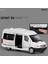 Sıcak 1:32 Ölçekli Döküm Araba Benz Mpv Sprinter Metal Modeli ile Işık ve Ses Geri Çekin Araç Alaşım Oyuncak Koleksiyonu Için Hediyeler (Yurt Dışından) 3