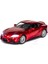1/32 Toyota gr Supra Döküm Alaşım Araba Modeli Yüksek Simülasyon Metal Oyuncak Ses Işığı ile Geri Çekin Çocuk Çocuk Koleksiyonu (Yurt Dışından) 3
