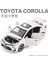 1:32 Toyota Corolla Alaşım Araba Pres Döküm Model Ses ve Işık Geri Çekin Oyuncak Çocuk Oyuncak Çocuklar Hediye Doğum Günü Hediyesi Erkekler Için (Yurt Dışından) 1
