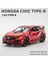 1/32 Honda Civic Type-R Süper Modifiye Spor Araba Alaşım Metal Pres Döküm Model Araba Kapalı Yüksek Simülasyon Süs Ses ve Işık Hediye (Yurt Dışından) 1