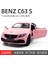 1:36 Mercedes-Benz C63 Amg Coupe Yüksek Simülasyon Diecast Model Arabalar Lüks Alaşım Araç Modeli Araba Koleksiyonu Oyuncak Çocuklar Için F1 (Yurt Dışından) 1