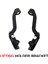 R1200GS Ön Cam Braketi R1250GS Ön Cam Trim Şerit Ayarlanabilir Kaldırma Tutucu Bmw Gs R1250 R1200 Lc Macera 2013-2021 (Yurt Dışından) 1