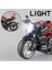 Gümüş Alaşım Motosiklet Modeli Minyatür Diecast Yarış Off-Road Motosiklet Simülasyon Araba Oyuncak Sokak Motosiklet Modeli Çocuk Hediye (Yurt Dışından) 3