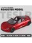 1:24 Tesla Roadster Cabrio Supercar Alaşım Model Araba Döküm Metal Ses ve Işık Serisi Oyuncak Araba Çocuk Doğum Günü Hediyesi (Yurt Dışından) 1