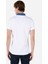 Slim Fit Polo Yaka Düz Erkek Beyaz Kısa Kol Tişört 2