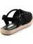 Siyah Kadın Espadril K01117090902 3