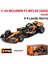 Bburago 1:43 2024 F1 Mclaren MCL38 Monaco Grand Prix F1 Alaşım Minyatür Döküm Model # 4 # 81'in Lando Norris'i F1 Araba Oyuncakları Hediye (Yurt Dışından) 1