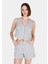 Slim Fit Kadın Denim Yelek 1