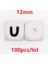 100 Adet 12 mm Silikon Mektup Boncuk Silikon Yuvarlak Boncuk Dağınık Boncuklar Gıda Sınıfı Diy Bilezik Kolye Emzik Zinciri Aksesuarları (Yurt Dışından) 1